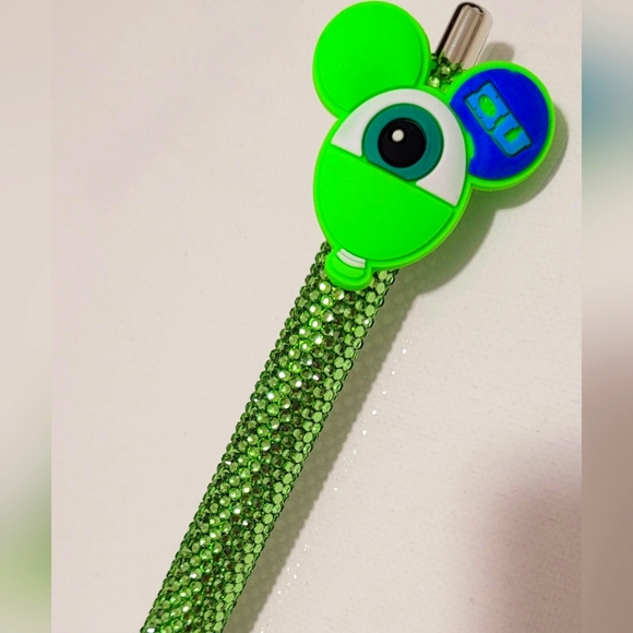 Disney Monsters Inc Monsters University Mike Rhinestone Pen